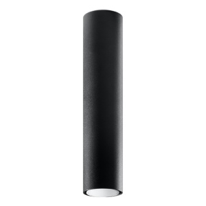 Lustra Lagos Negru 6x6x40 cm
