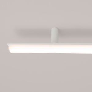 Lustra LED Lagom Alb 3000K 181x4x7 cm - Img 5