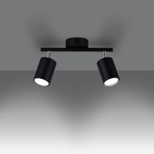 Lustra Lemmi Negru 26x8x20 cm - Img 3