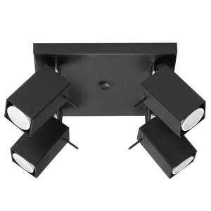 Lustra Merida Negru 25x25x16 cm