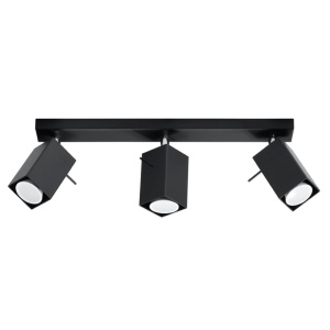 Lustra Merida Negru 45x6x16 cm