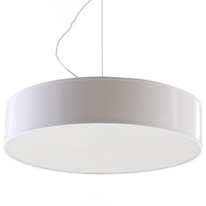 Lustra suspendata Arena Alb 45x45x111 cm