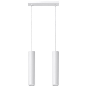 Lustra suspendata Lagos Alb 30x6x90 cm