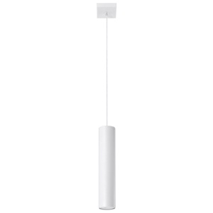 Lustra suspendata Lagos Alb 8x8x100 cm