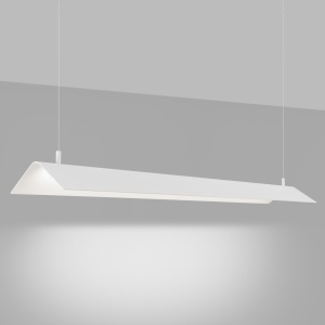 Lustra suspendata LED Elva Alb 4000K 150x27.5x200 cm - Img 3
