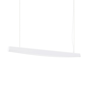 Lustra suspendata LED Jorun 120 Alb 3000K 120x3x210 cm