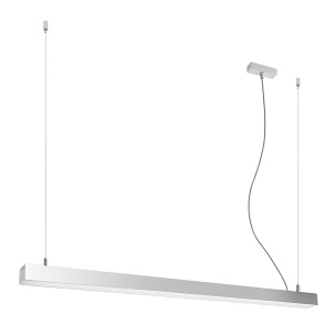 Lustra suspendata LED Pinne Gri 3000K 118x6x150 cm