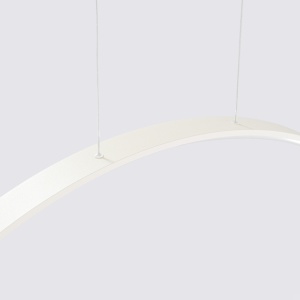 Lustra suspendata LED Rio 110 Bej 3000K 110x16x150 cm - Img 5