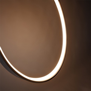Lustra suspendata LED Rio Negru 3000K 110x16x150 cm - Img 4