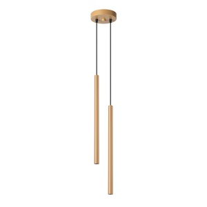 Lustra suspendata Pastelo Auriu 15x15x118 cm