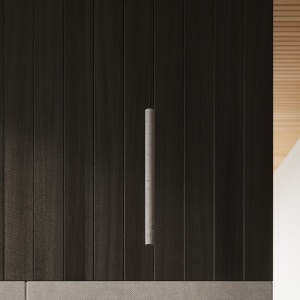 Lustra suspendata Pastelo din beton Gri 25x25x100 cm - Img 7