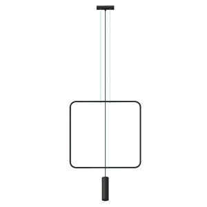 Lustra suspendata Rana Negru 61x6x175 cm