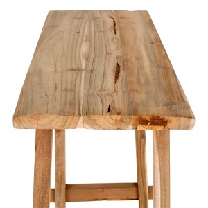 Masa consola Girona, Natural, 90x30x80 cm - Img 2