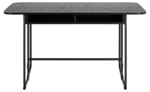 Masa dining Darlington, Negru, 77x80x140 cm - Img 6