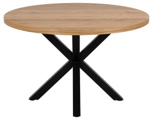 Masa dining Heaven, Natural, 76.4x120x120 cm - Img 3