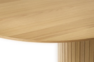 Masa dining NOLA, Stejar deschis, 95x75x180 cm - Img 3