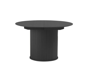 Masa NOLA, Negru, 120x75x120-167 cm