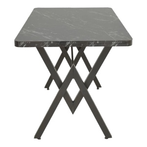 Masa Vertex, Negru, 110x70x72 cm - Img 4
