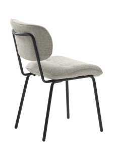 Scaun BUFFALO, Alb, 65x83x50 cm - Img 3