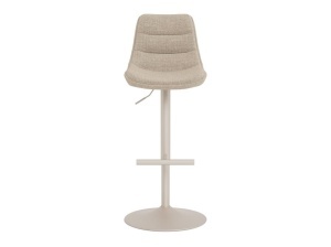 Scaun de bar Adisa V1, Bej, 95x47x52.5 cm - Img 3