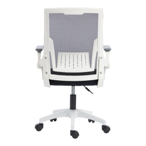 Scaun de birou V2, Penza, Alb, 58x48x102 cm - Img 6