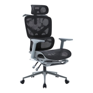 Scaun de birou V2, Vigo, Negru, 70x52x124 cm