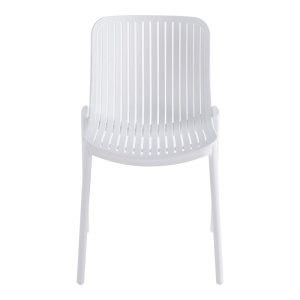 Scaun de gradina Stivuibil, Teragi, Alb, 43.5x58x82 cm - Img 4