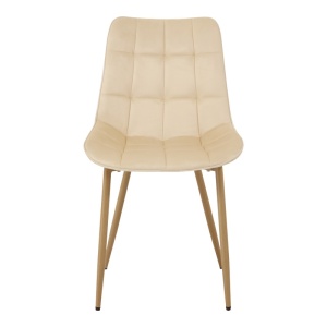 Scaun dining Berne, Crem, 57x53x87 cm - Img 4