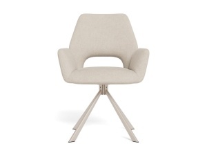 Scaun dining Graham, Bej, 87x59x62 cm - Img 4