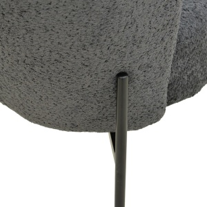 Scaun, Houlian, Antracit, 66x46x89 cm - Img 8