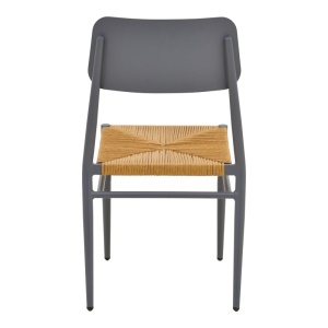 Scaun Stivuibil, Giardino, Antracit, 56x45x82 cm - Img 6