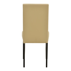 Scaun Zeben, Ecru, 43.5x55.5x93.5 cm - Img 5