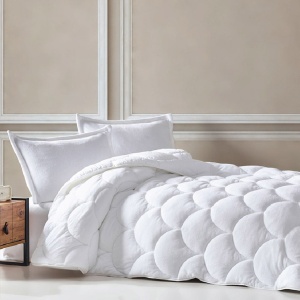 Αφράτο πάπλωμα Fluffy Λευκό 195x215 cm - Img 2