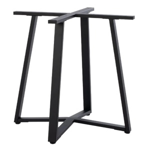 Βάση για επιφάνεια τραπεζιού Mulbe Pako World Μαύρο 70x70x73 cm
