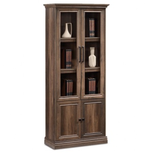 Βιβλιοθήκη Mozart Walnut 78.5x38x188 cm