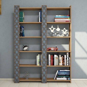 Βιβλιοθήκη City 2 - Walnut, Chalcedony - Img 2