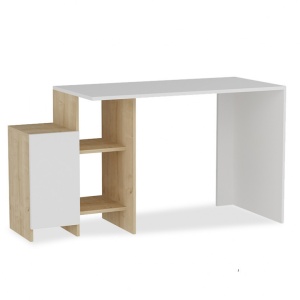 Γραφείο Kely Λευκό - Oak 113x55x74 cm