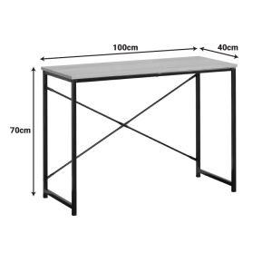 Γραφείο Bailon Φυσικό 100x40x70 cm - Img 5