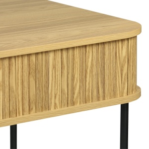 Γραφείο Scandi, Pako World, MDF/Μέταλλο, Φυσικό, 120x60x76 cm - Img 6
