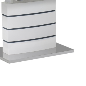 Επεκτεινόμενο τραπέζι Darsile Γκρι Ανθρακί MDF 140x90x76 cm - Img 8