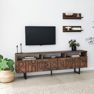 Έπιπλο TV Aristo-Walnut - Img 10