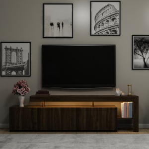 Έπιπλο TV Beliz-Walnut - Img 9