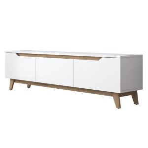 Έπιπλο TV D1 Λευκό 180x35x48.6 cm - Img 8