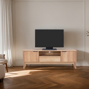 Έπιπλο TV Hamea Φυσικό 145x39.5x49 cm - Img 2