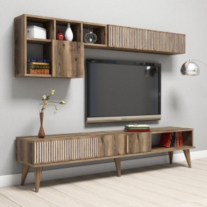 Έπιπλο TV Milan-Walnut - Img 4