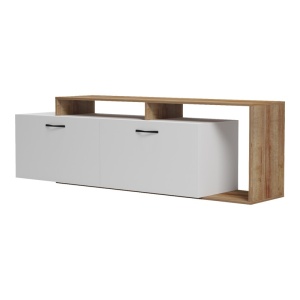 Έπιπλο TV Tobler Λευκό 170x40x53 cm - Img 4