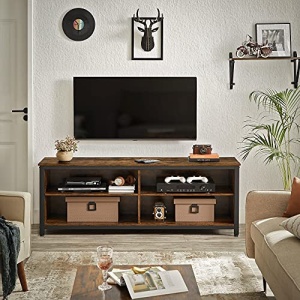 Έπιπλο TV, Vasagle, Μαύρο, 147x40x60 cm