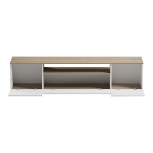 Έπιπλο TV Winey Λευκό 180x44.5x44.5 cm - Img 2