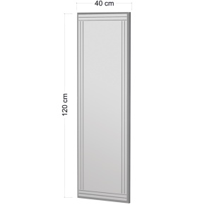 Επιτοίχιος καθρέφτης Buhem Λευκό 40x120x2.2 cm - Img 7