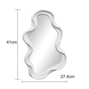 Καθρέφτης, Liquid, Λευκό, 26x2.7x39 cm - Img 5